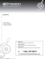EMERSON LF320EM4AOM Operating Manuals